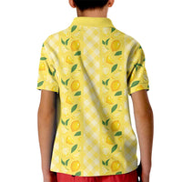 Hawaii Lemon Palaka Kid Polo Shirt Striped Stylized LT01 - Polynesian Pride