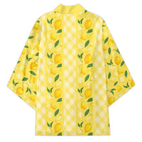 Hawaii Lemon Palaka Kimono Striped Stylized LT01 - Polynesian Pride