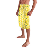 Hawaii Lemon Palaka Lavalava Striped Stylized LT01 - Polynesian Pride