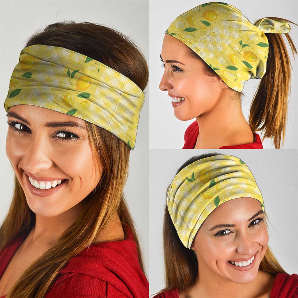 Hawaii Lemon Palaka Neck Gaiter Striped Stylized LT01 - Polynesian Pride