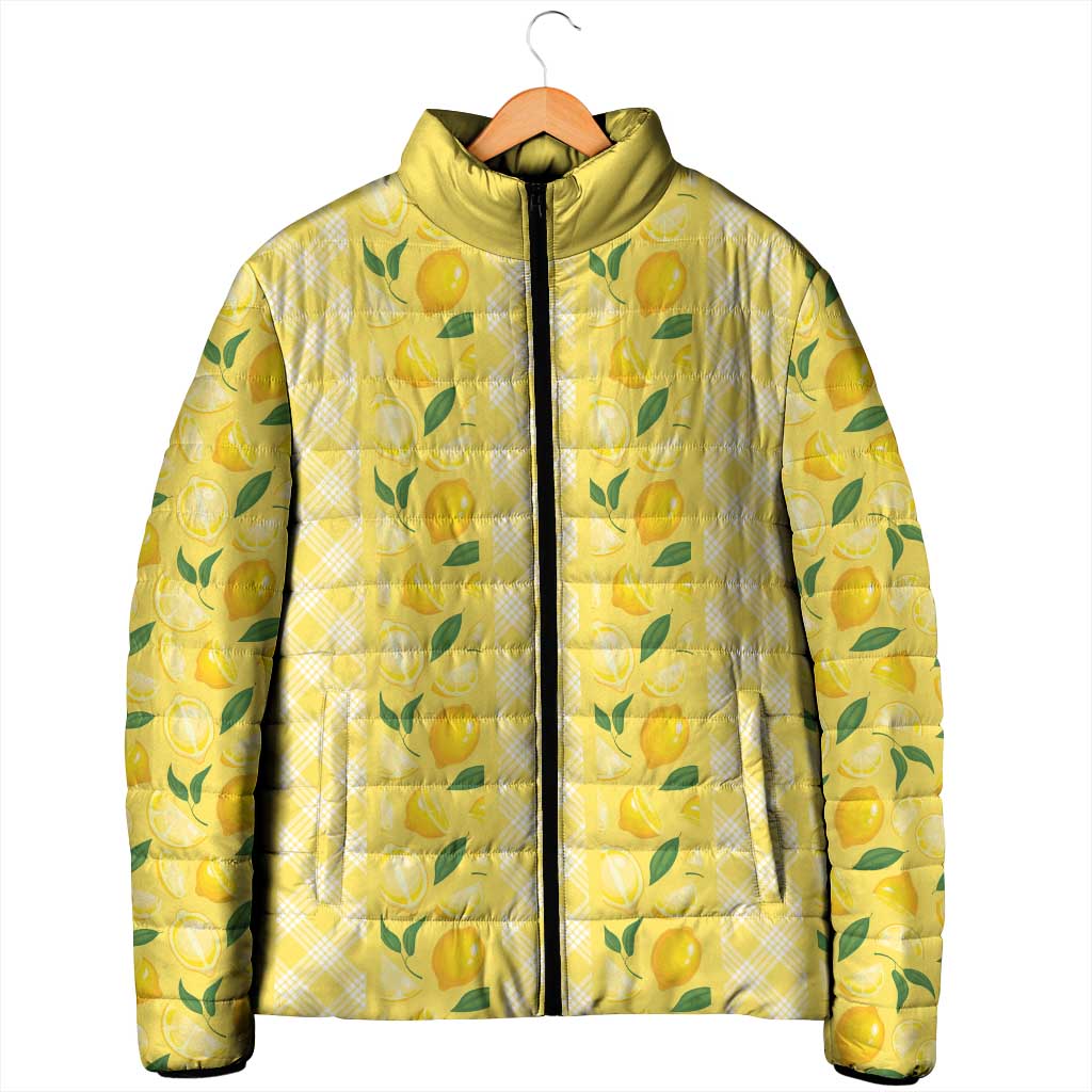 Hawaii Lemon Palaka Padded Jacket Striped Stylized LT01 - Polynesian Pride