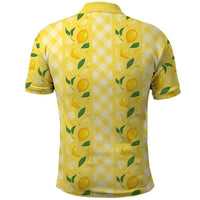 Hawaii Lemon Palaka Polo Shirt Striped Stylized LT01 - Polynesian Pride