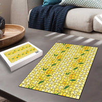 Hawaii Lemon Palaka Puzzle Striped Stylized LT01 - Polynesian Pride