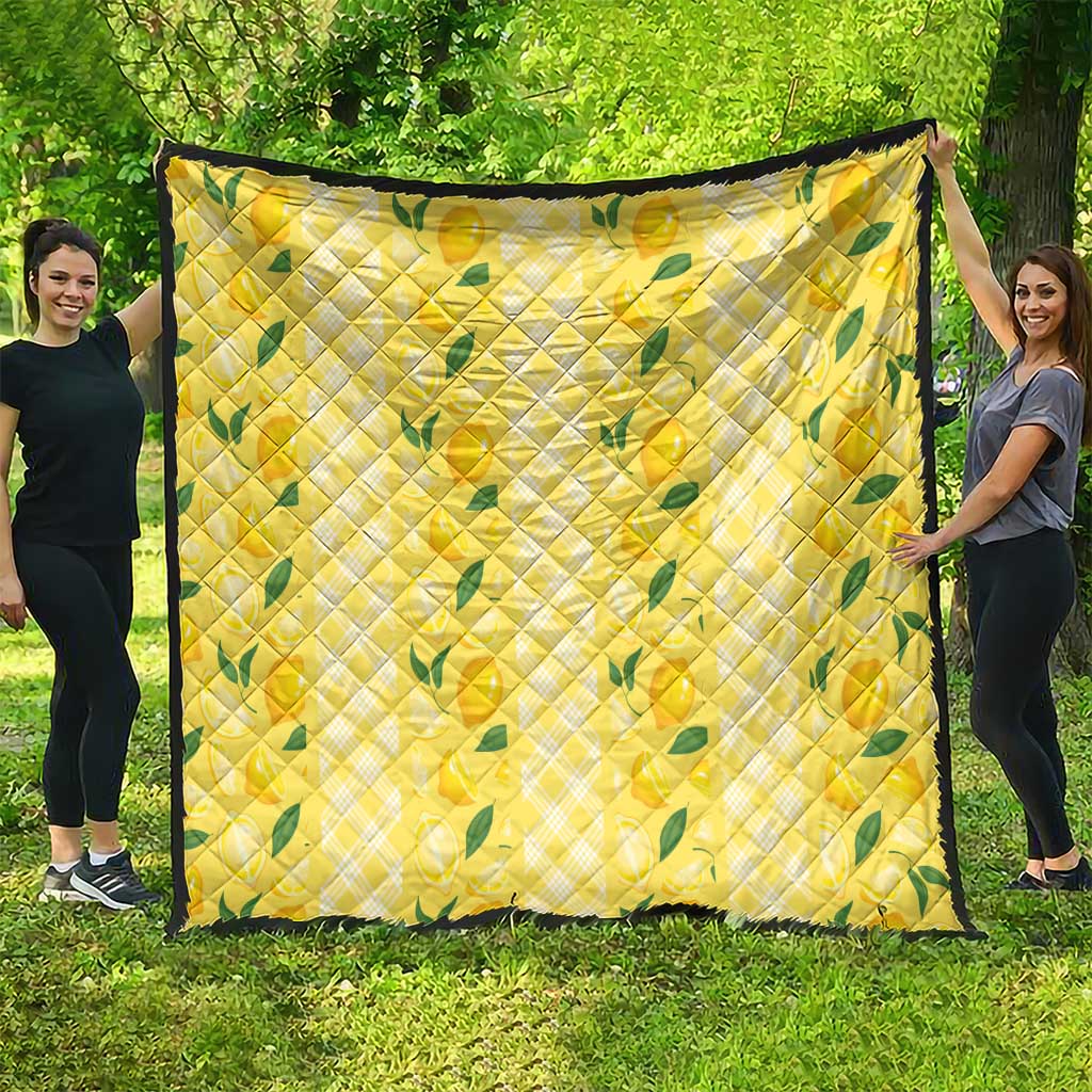 Hawaii Lemon Palaka Quilt Striped Stylized LT01 - Polynesian Pride
