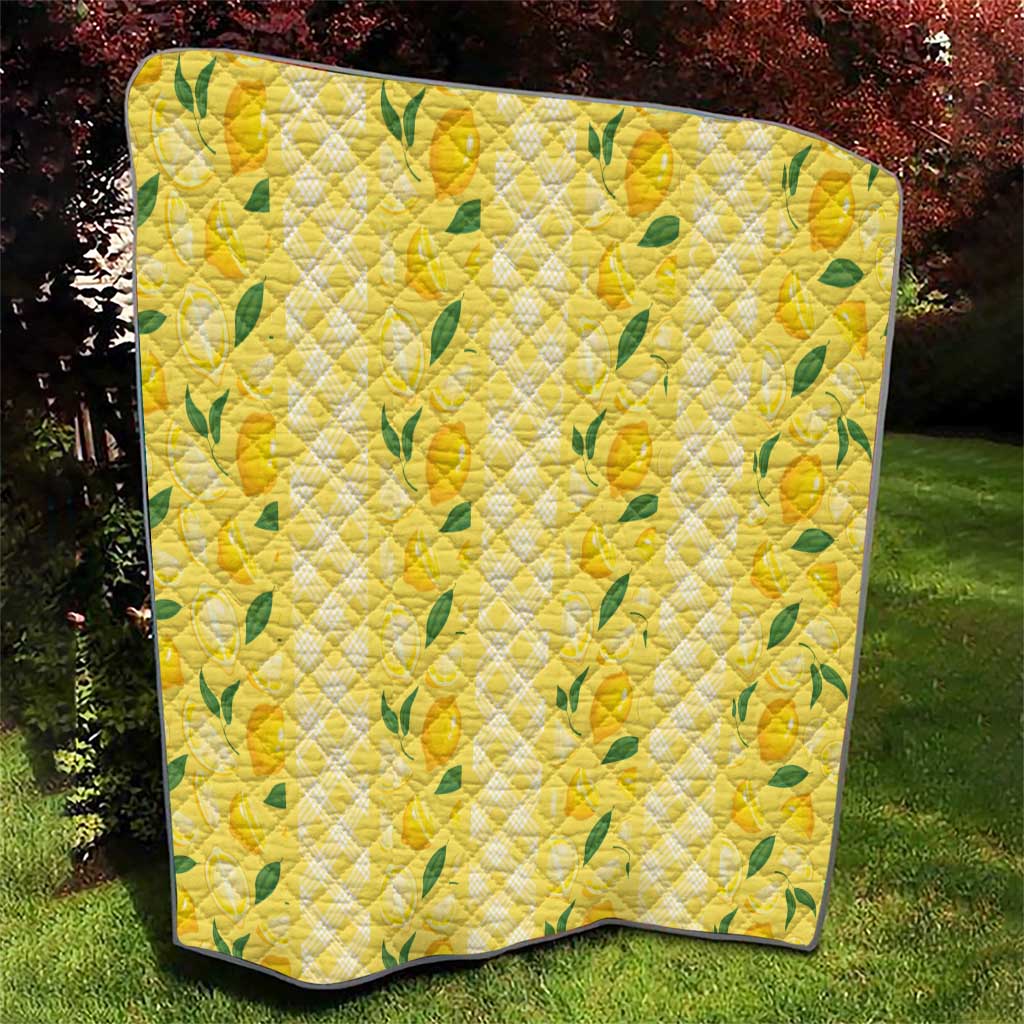 Hawaii Lemon Palaka Quilt Striped Stylized LT01 - Polynesian Pride