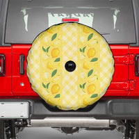 Hawaii Lemon Palaka Spare Tire Cover Striped Stylized LT01 - Polynesian Pride