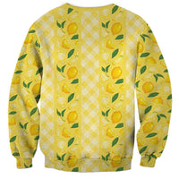 Hawaii Lemon Palaka Sweatshirt Striped Stylized LT01 - Polynesian Pride