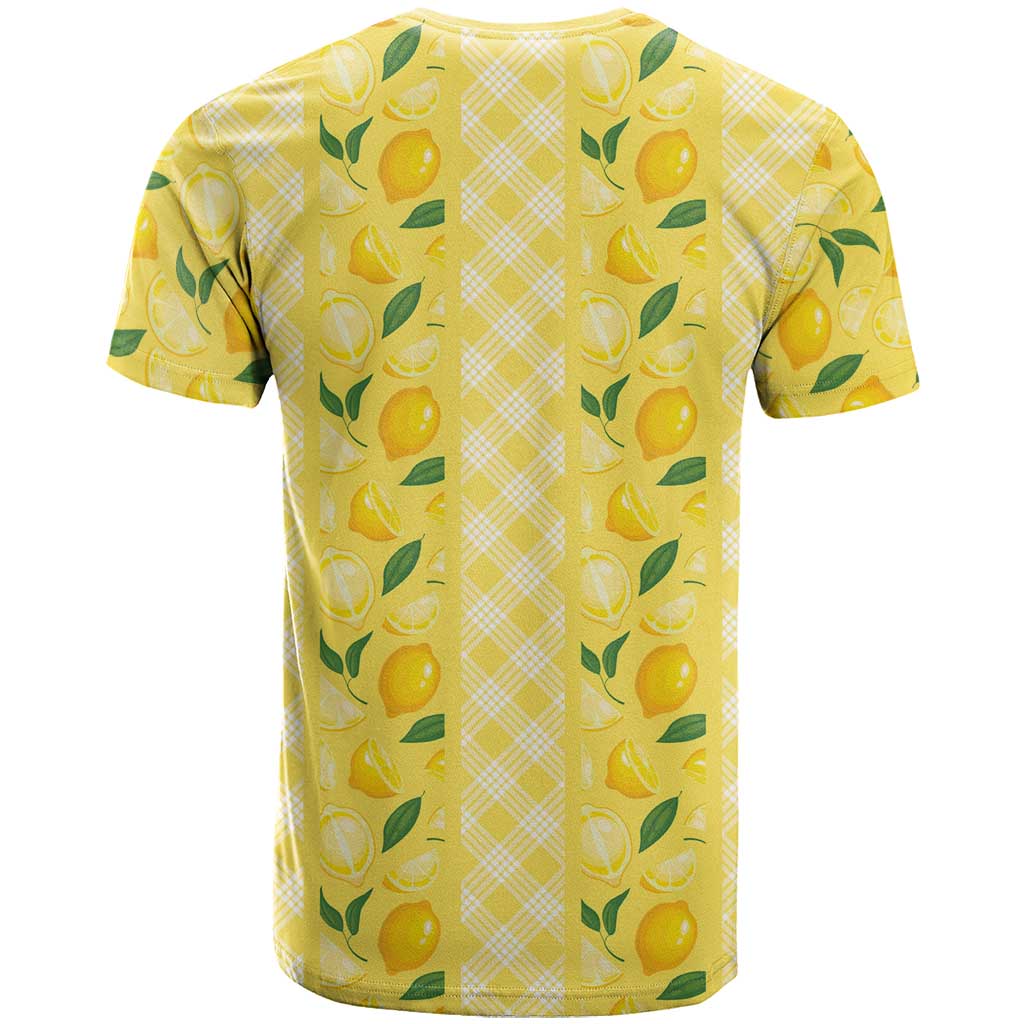 Hawaii Lemon Palaka T Shirt Striped Stylized LT01 - Polynesian Pride