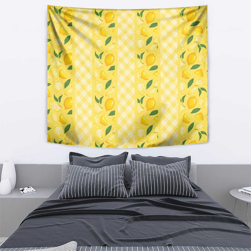 Hawaii Lemon Palaka Tapestry Striped Stylized LT01 - Polynesian Pride