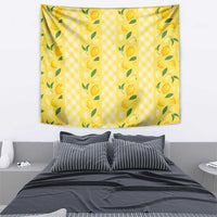 Hawaii Lemon Palaka Tapestry Striped Stylized LT01 - Polynesian Pride