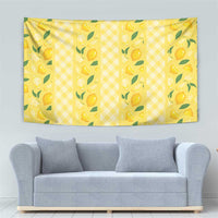 Hawaii Lemon Palaka Tapestry Striped Stylized LT01 - Polynesian Pride