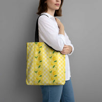 Hawaii Lemon Palaka Tote Bag Striped Stylized LT01 - Polynesian Pride