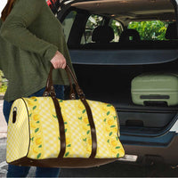 Hawaii Lemon Palaka Travel Bag Striped Stylized LT01 - Polynesian Pride