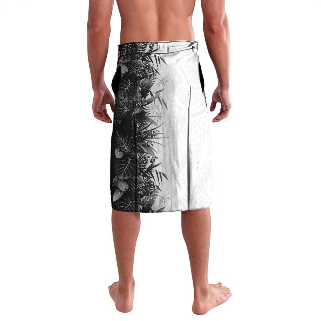 Hawaii Tropical Plant Monochrome Lavalava Vibrant Polynesian Pattern LT01 - Polynesian Pride