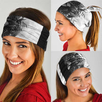 Hawaii Tropical Plant Monochrome Neck Gaiter Vibrant Polynesian Pattern LT01 - Polynesian Pride