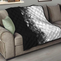 Hawaii Tropical Plant Monochrome Quilt Vibrant Polynesian Pattern LT01 - Polynesian Pride