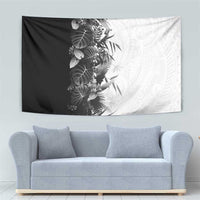 Hawaii Tropical Plant Monochrome Tapestry Vibrant Polynesian Pattern LT01 - Polynesian Pride