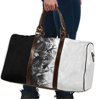 Hawaii Tropical Plant Monochrome Travel Bag Vibrant Polynesian Pattern LT01 - Polynesian Pride