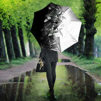 Hawaii Tropical Plant Monochrome Umbrella Vibrant Polynesian Pattern LT01 - Polynesian Pride