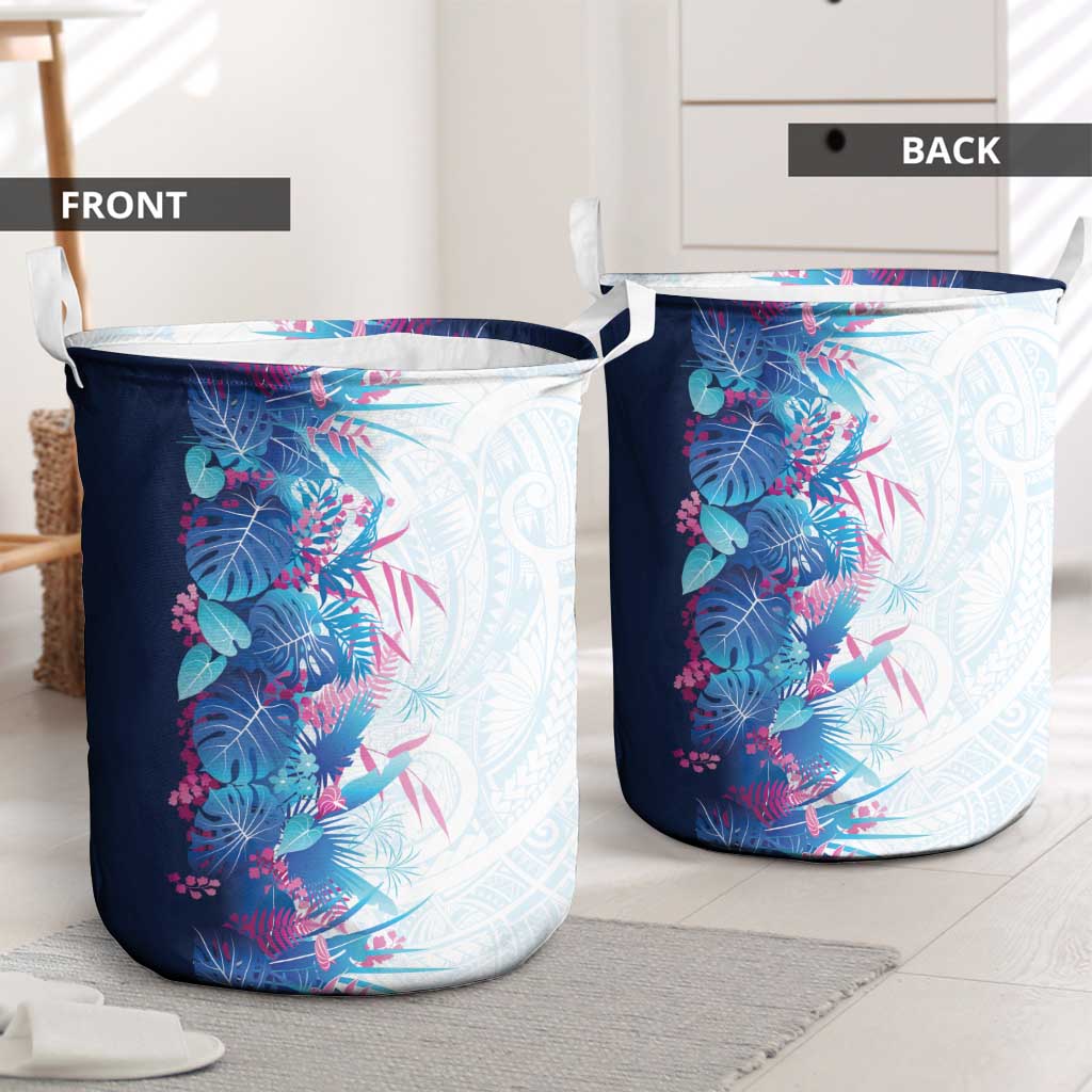 Hawaii Tropical Plant UliUli Laundry Basket Vibrant Polynesian Pattern LT01 - Polynesian Pride