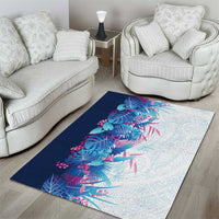Hawaii Tropical Plant UliUli Area Rug Vibrant Polynesian Pattern LT01 - Polynesian Pride