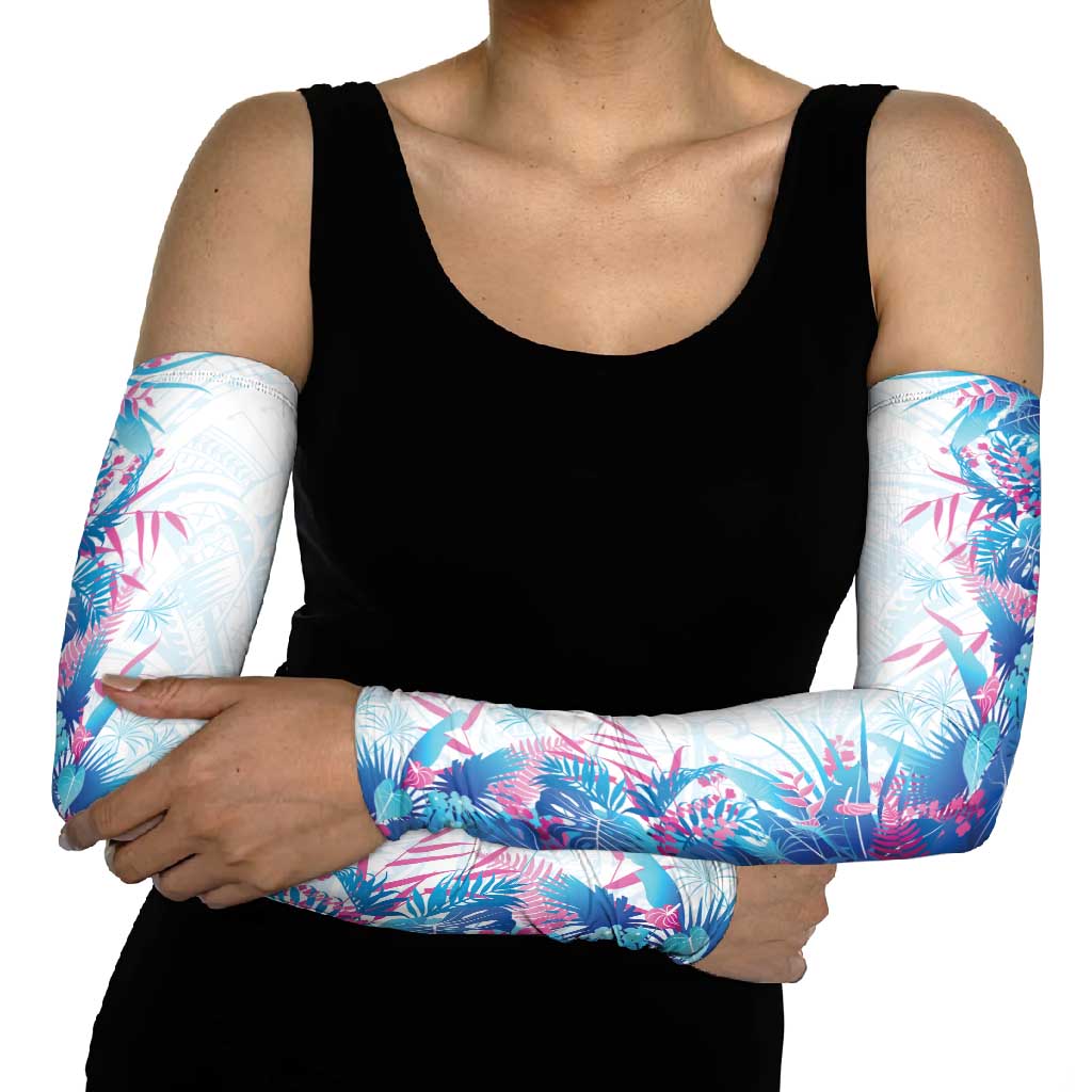 Hawaii Tropical Plant UliUli Arm Sleeves Vibrant Polynesian Pattern LT01 - Polynesian Pride