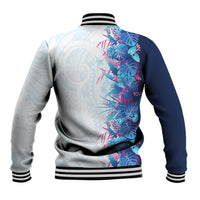 Hawaii Tropical Plant UliUli Baseball Jacket Vibrant Polynesian Pattern LT01 - Polynesian Pride
