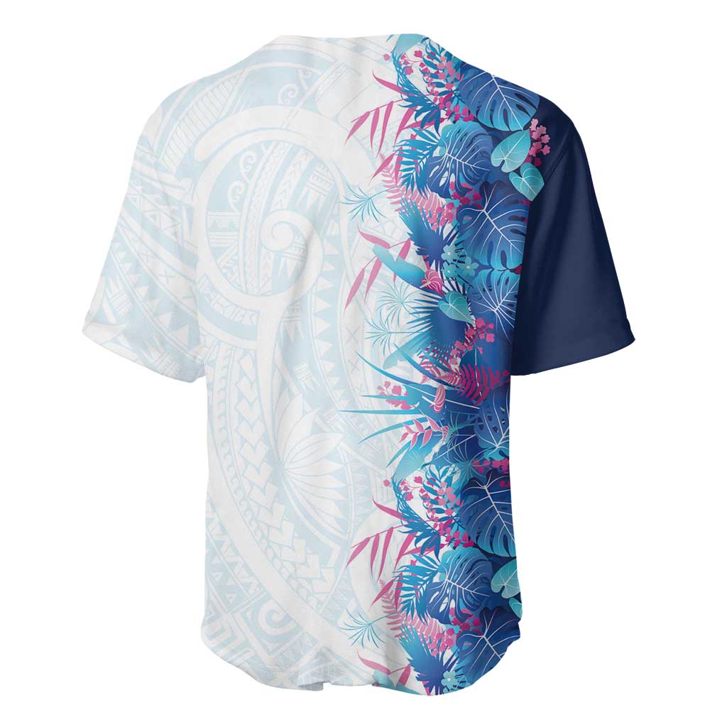 Hawaii Tropical Plant UliUli Baseball Jersey Vibrant Polynesian Pattern LT01 - Polynesian Pride