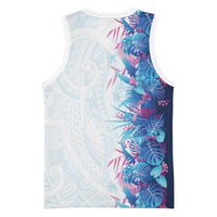 Hawaii Tropical Plant UliUli Basketball Jersey Vibrant Polynesian Pattern LT01 - Polynesian Pride