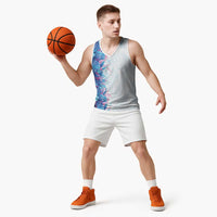 Hawaii Tropical Plant UliUli Basketball Jersey Vibrant Polynesian Pattern LT01 - Polynesian Pride