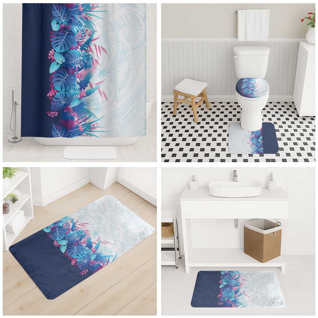 Hawaii Tropical Plant UliUli Bathroom Set Vibrant Polynesian Pattern LT01 - Polynesian Pride