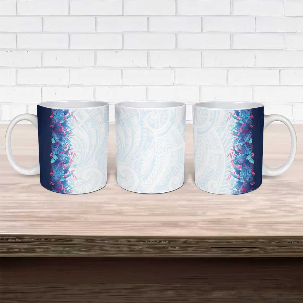 Hawaii Tropical Plant UliUli Ceramic Mug Vibrant Polynesian Pattern LT01 - Polynesian Pride