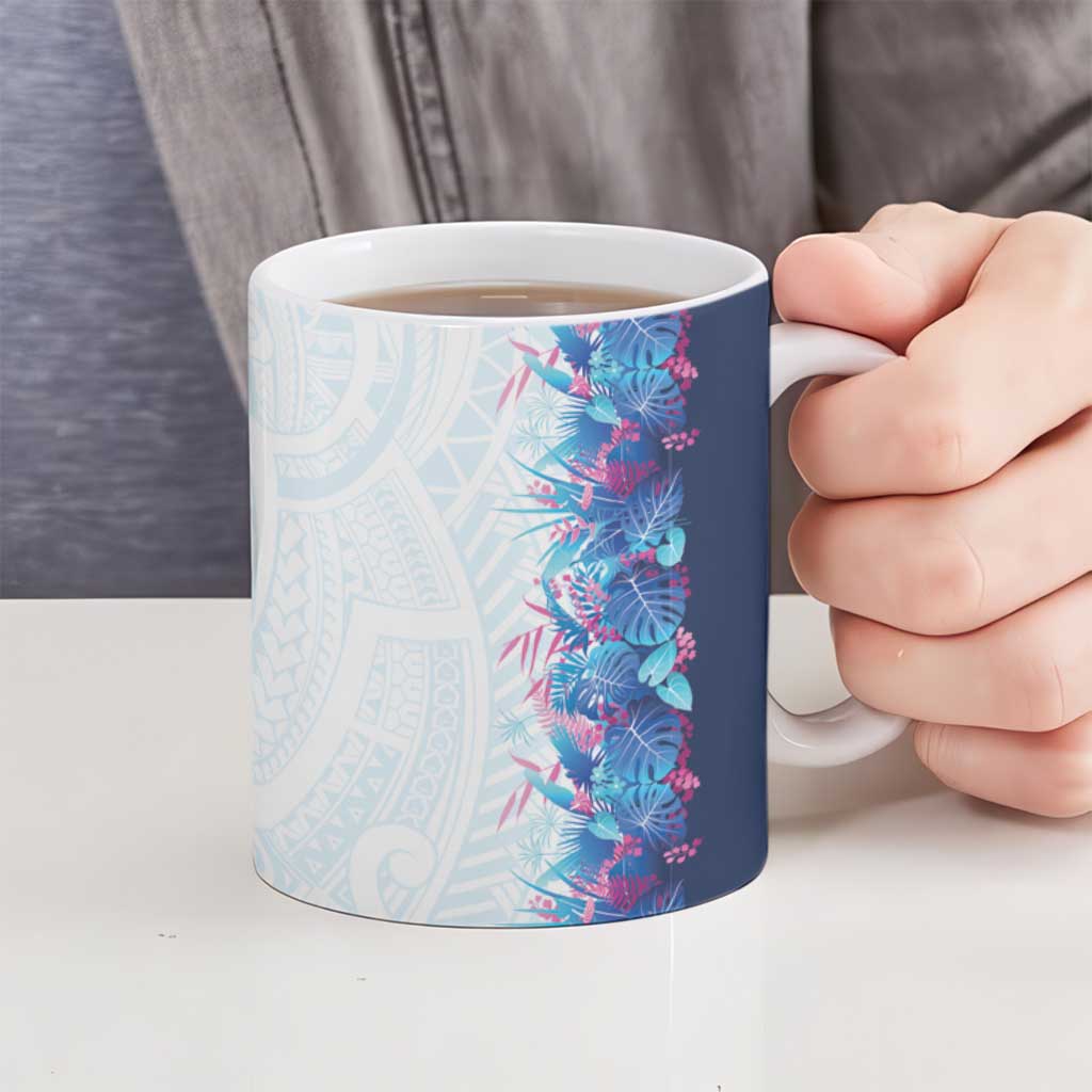 Hawaii Tropical Plant UliUli Ceramic Mug Vibrant Polynesian Pattern LT01 - Polynesian Pride
