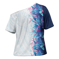Hawaii Tropical Plant UliUli Cross Shoulder Shirt Vibrant Polynesian Pattern LT01 - Polynesian Pride