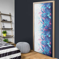 Hawaii Tropical Plant UliUli Door Cover Vibrant Polynesian Pattern LT01 - Polynesian Pride