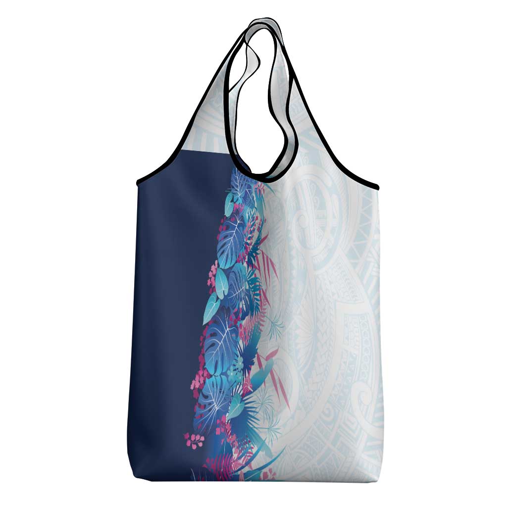 Hawaii Tropical Plant UliUli Grocery Bag Vibrant Polynesian Pattern LT01 - Polynesian Pride