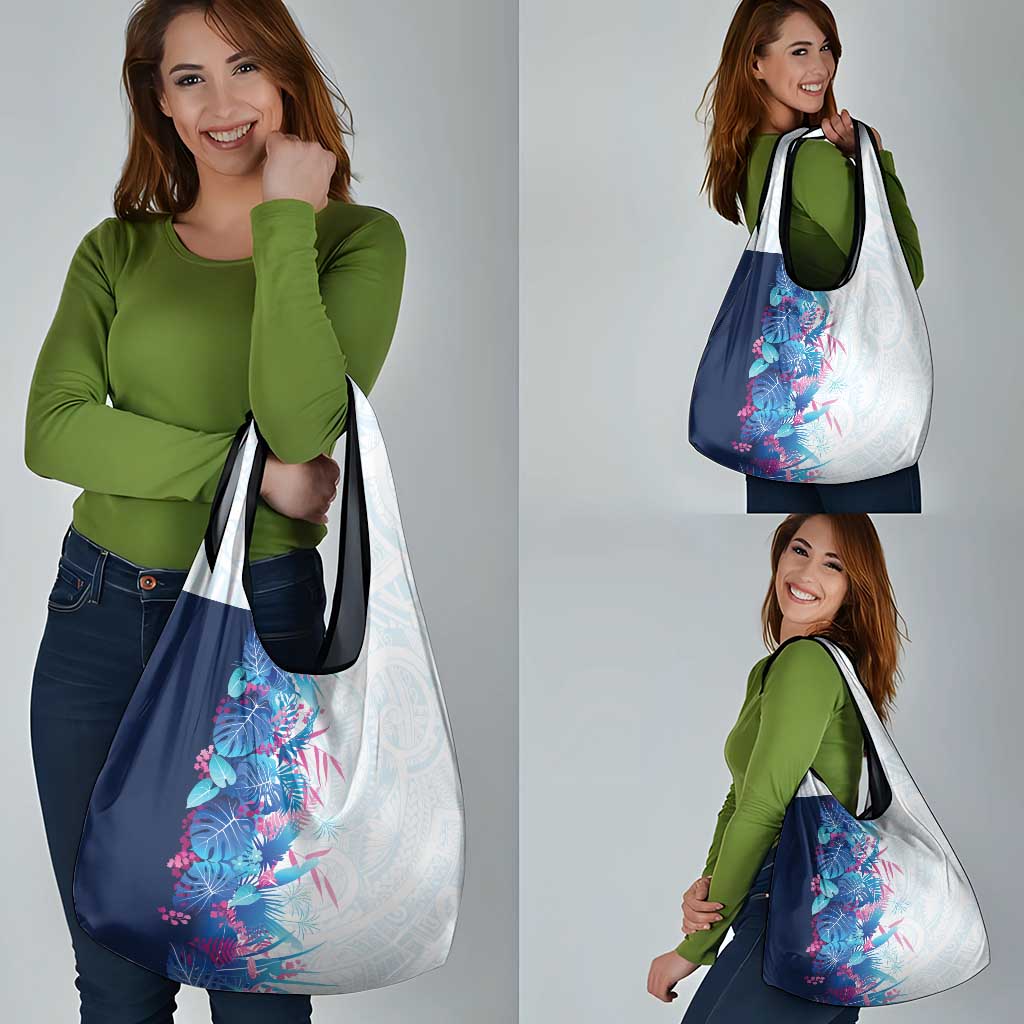Hawaii Tropical Plant UliUli Grocery Bag Vibrant Polynesian Pattern LT01 - Polynesian Pride