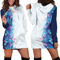 Hawaii Tropical Plant UliUli Hoodie Dress Vibrant Polynesian Pattern LT01 - Polynesian Pride