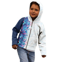 Hawaii Tropical Plant UliUli Kid Hoodie Vibrant Polynesian Pattern LT01 - Polynesian Pride
