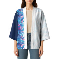 Hawaii Tropical Plant UliUli Kimono Vibrant Polynesian Pattern LT01 - Polynesian Pride