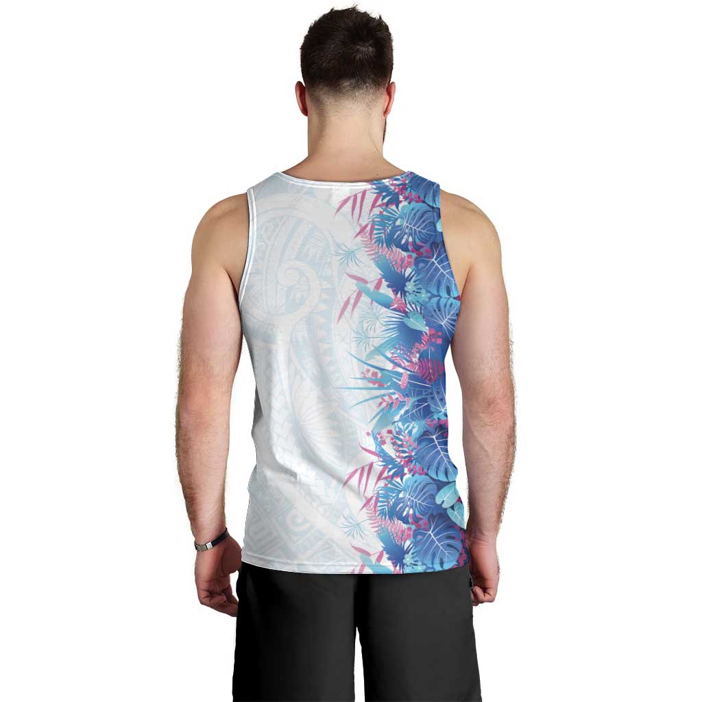 Hawaii Tropical Plant UliUli Men Tank Top Vibrant Polynesian Pattern LT01 - Polynesian Pride