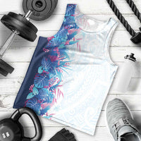 Hawaii Tropical Plant UliUli Men Tank Top Vibrant Polynesian Pattern LT01 - Polynesian Pride
