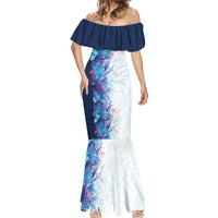 Hawaii Tropical Plant UliUli Mermaid Dress Vibrant Polynesian Pattern LT01 - Polynesian Pride