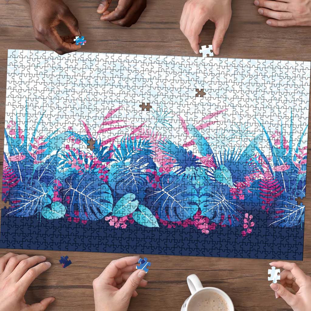 Hawaii Tropical Plant UliUli Puzzle Vibrant Polynesian Pattern LT01 - Polynesian Pride