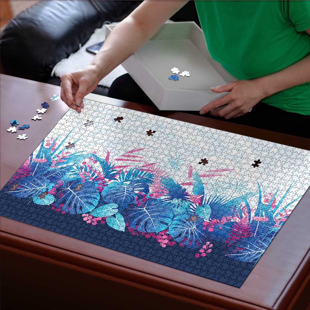 Hawaii Tropical Plant UliUli Puzzle Vibrant Polynesian Pattern LT01 - Polynesian Pride