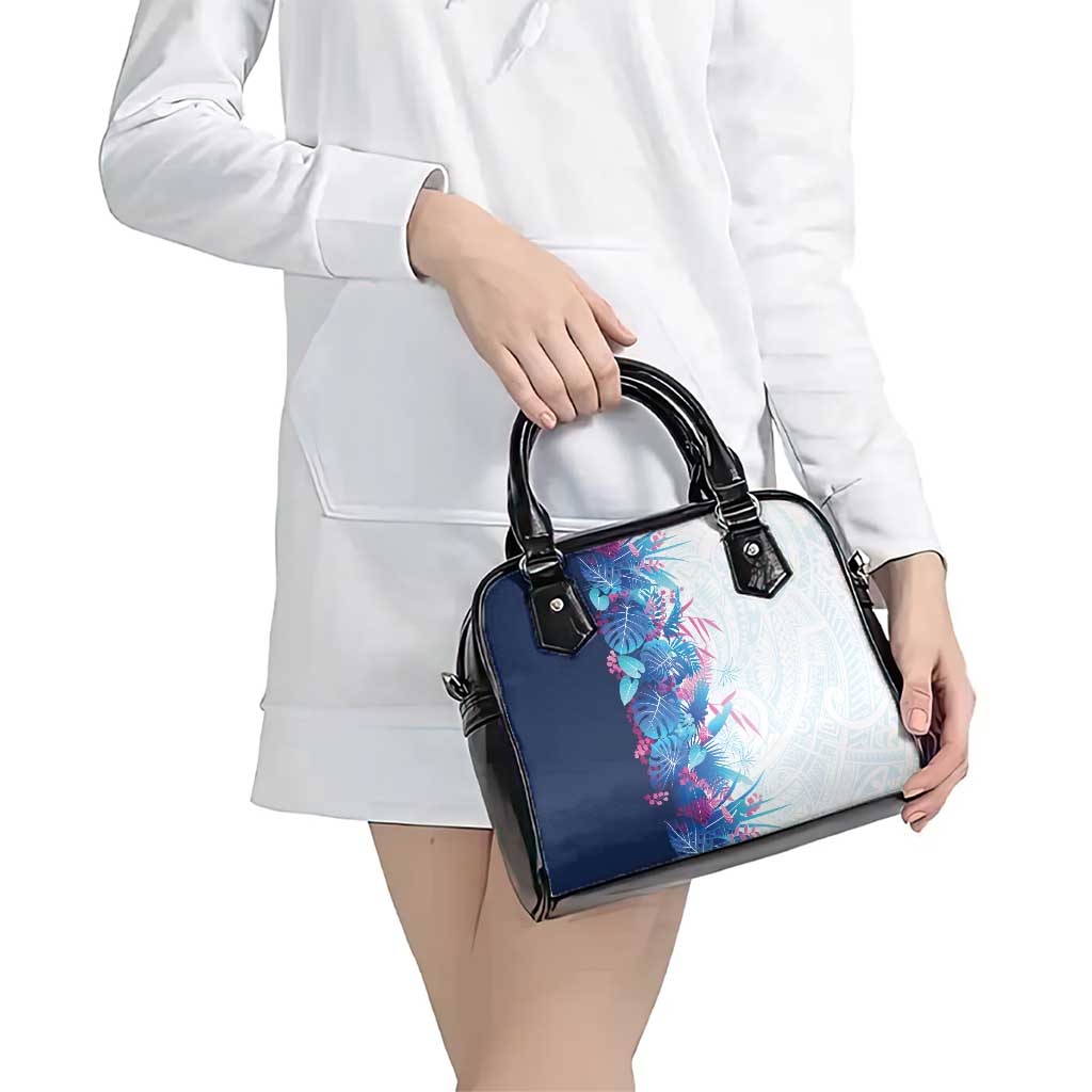 Hawaii Tropical Plant UliUli Shoulder Handbag Vibrant Polynesian Pattern LT01 - Polynesian Pride