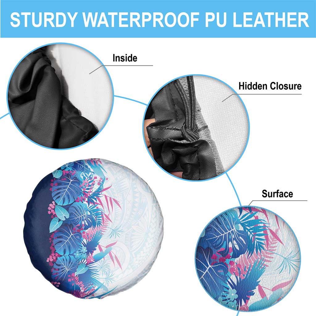 Hawaii Tropical Plant UliUli Spare Tire Cover Vibrant Polynesian Pattern LT01 - Polynesian Pride