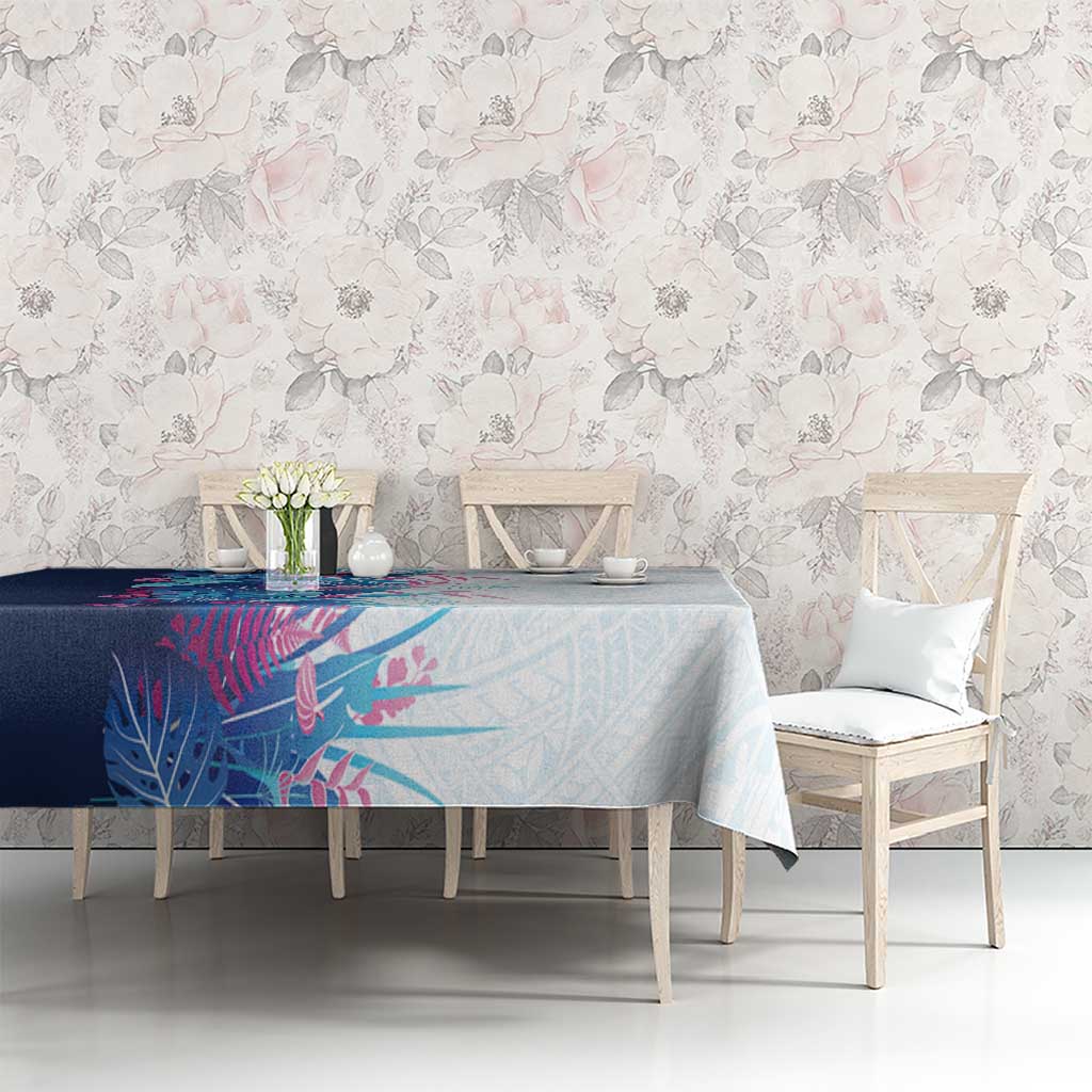 Hawaii Tropical Plant UliUli Tablecloth Vibrant Polynesian Pattern LT01 - Polynesian Pride