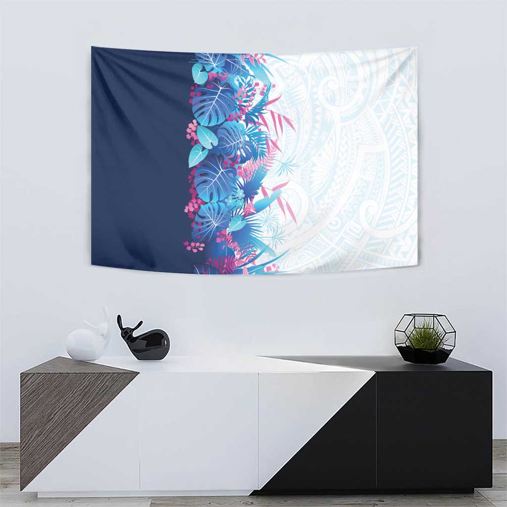 Hawaii Tropical Plant UliUli Tapestry Vibrant Polynesian Pattern LT01 - Polynesian Pride
