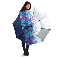 Hawaii Tropical Plant UliUli Umbrella Vibrant Polynesian Pattern LT01 - Polynesian Pride